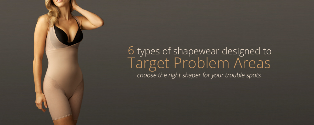 6 Different Types of Shapewear to Target Problem Areas - Hourglass Angel