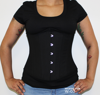  Corset shaping examples