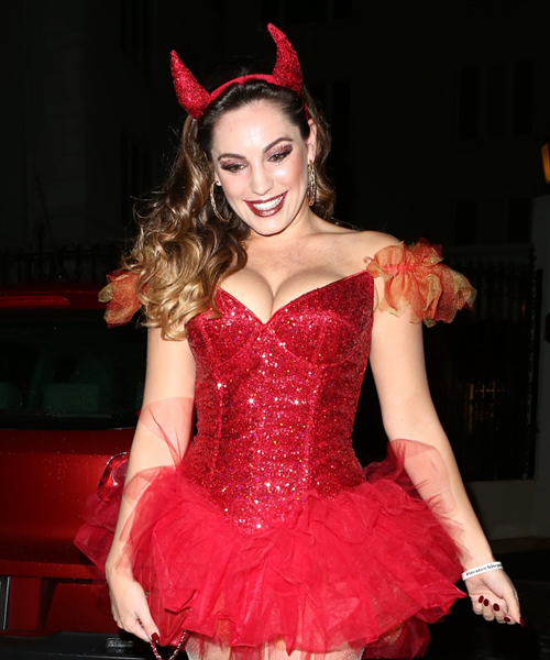 Kelly Brook Devil Ballerina