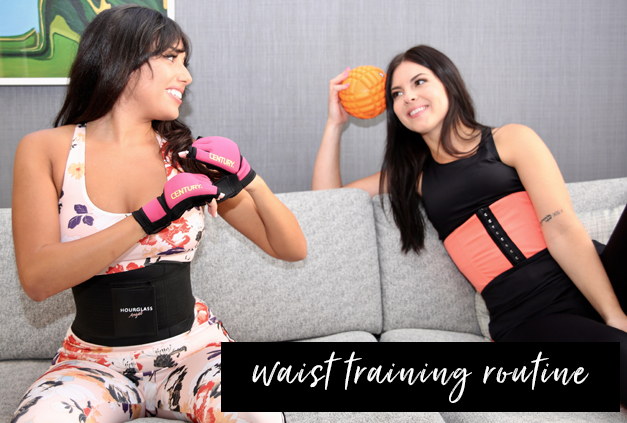 Fitness Train Belt To Wear While Exercising Helps To Form Waist And Lose Weight 